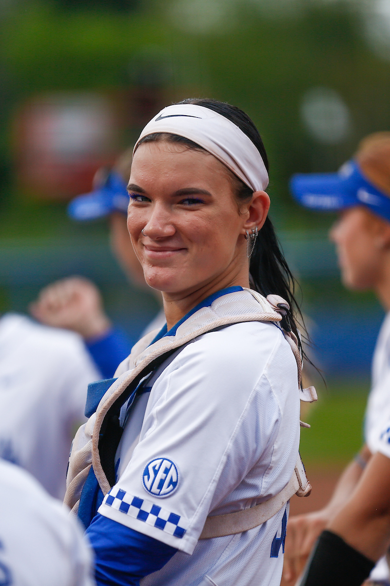Kayla Kowalik.

Kentucky loses to Missouri 9-1.

Photo by Abbey Cutrer | UK Athletics