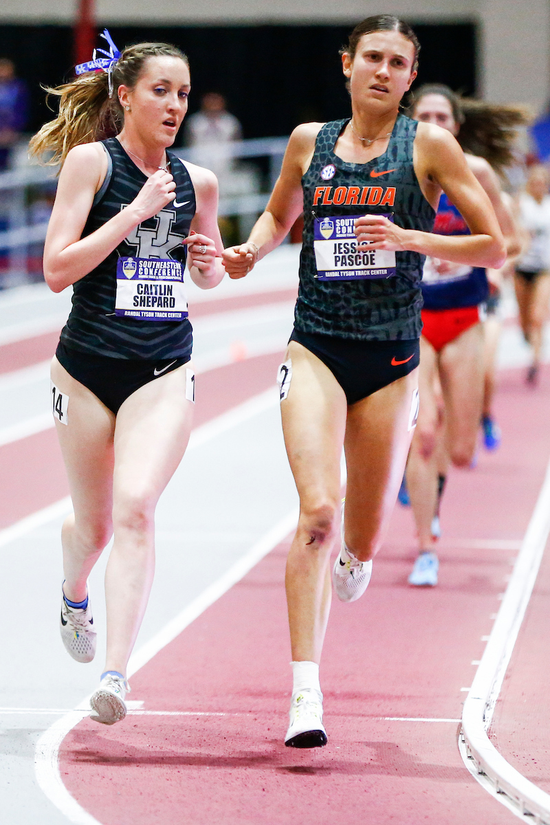 Caitlin Shepard.

Day one of the 2019 SEC Indoor Track and Field Championships.

Photo by Chet White | UK Athletics