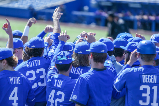 Team.

Kentucky defeats High Point 14-3.

Photo by Sarah Caputi | UK Athletics