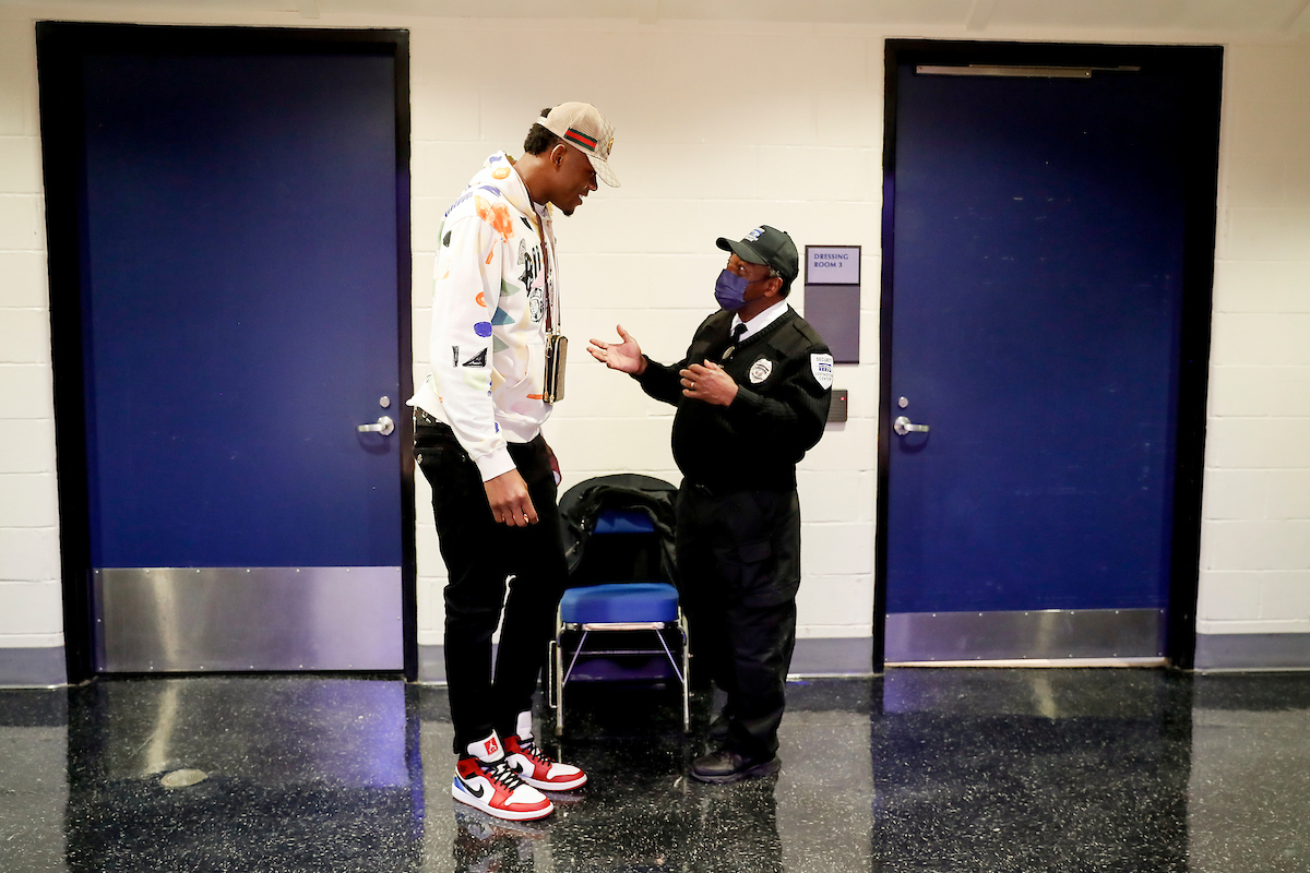 Oscar Tshiebwe.

Kentucky beat Florida 78-57.

Photos by Chet White | UK Athletics