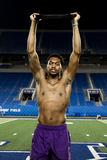 Keion Brooks Jr.

Final summer workout.

Photos by Chet White | UK Athletics