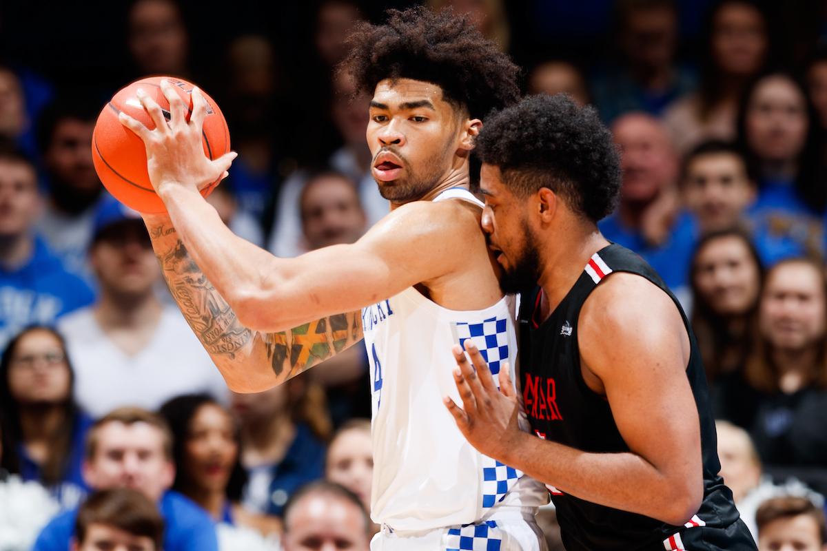 Nick Richards.

Kentucky beat Lamar 81-56.


Photo by Elliott Hess | UK Athletics