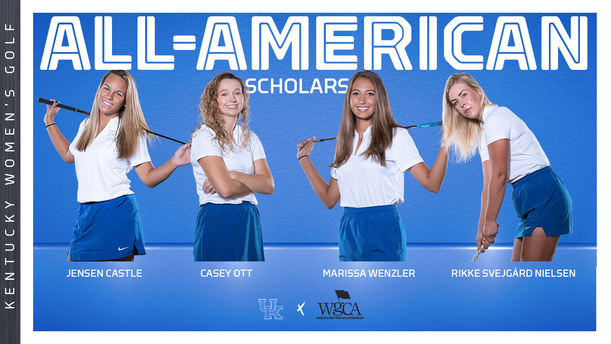 Four Kentucky Women’s Golfers Named WGCA All-Americans