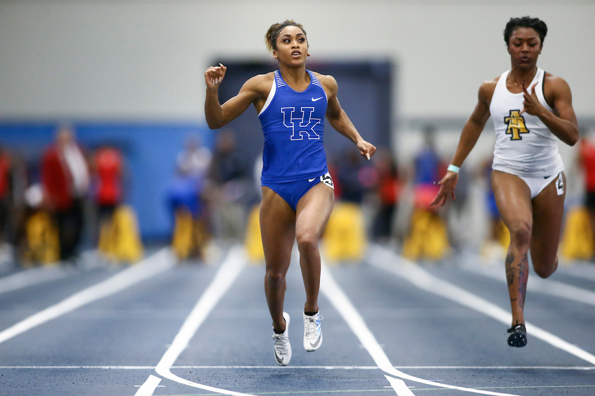Celera Barnes.

Jim Green Invitational.


Photo by Isaac Janssen | UK Athletics