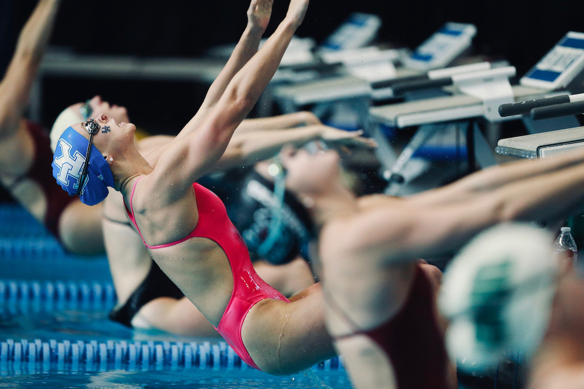 Caitlin Brooks.

Kentucky Swim & Dive vs. South Carolina & Ohio.

Photo by Noah J. Richter | UK Athletics