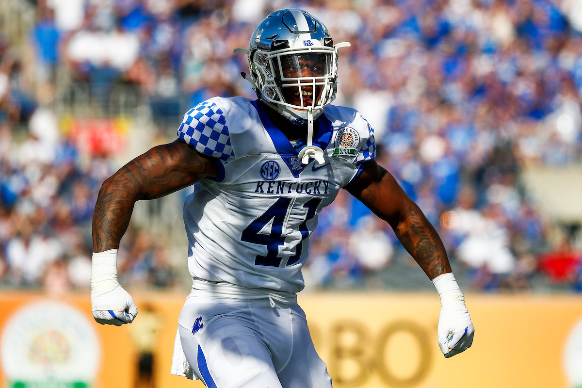 Josh Allen.

The UK football team beat Penn State27-24 in the Citrus Bowl.

Photo by Chet White | UK Athletics