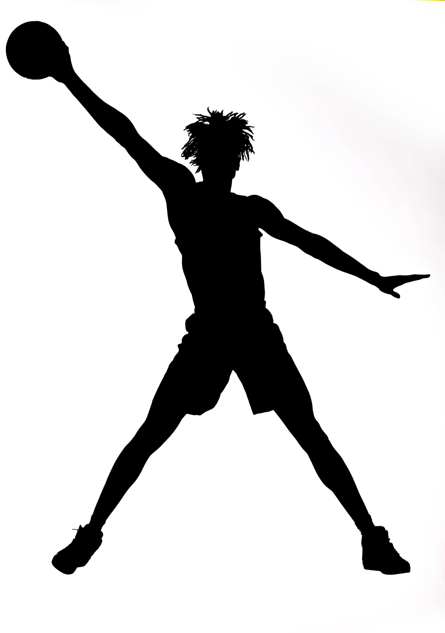 The University of Kentucky men's basketball shoot. Silhouettes. 

Photo by Chet White | UK Athletics