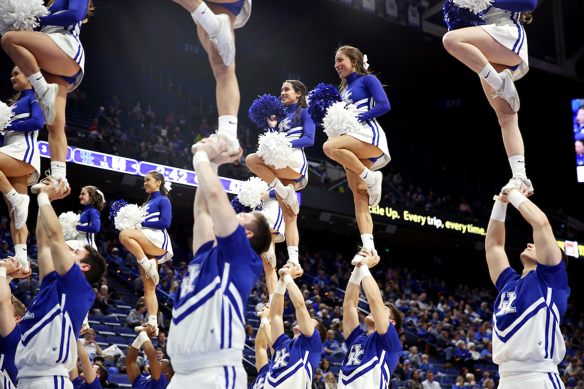 Cheer

The UK Women's Basketball team beat Florida 62-51. 

Photo by Britney Howard | UK Athletics