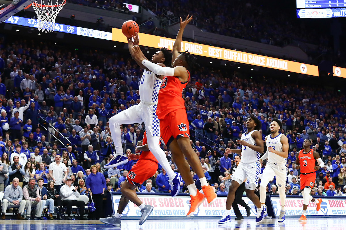 Ashton Hagans.

UK beat Auburn 73-66.

Photo by Elliott Hess | UK Athletics