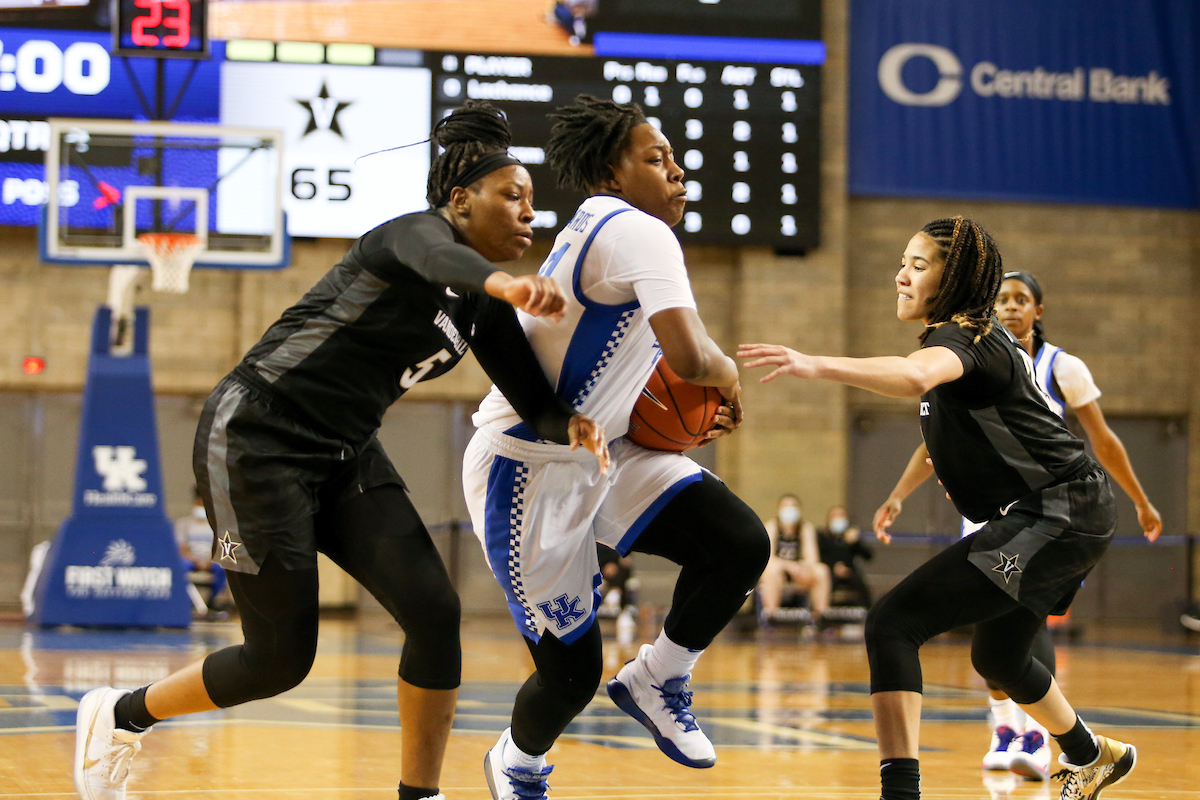 Dre’Una Edwards.

Kentucky beats Vandy 80-73

Photo by Hannah Phillips | UK Athletics