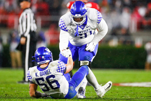 Kash Daniel.

Kentucky falls to Georgia 21-0.

Photo by Chet White | UK Athletics