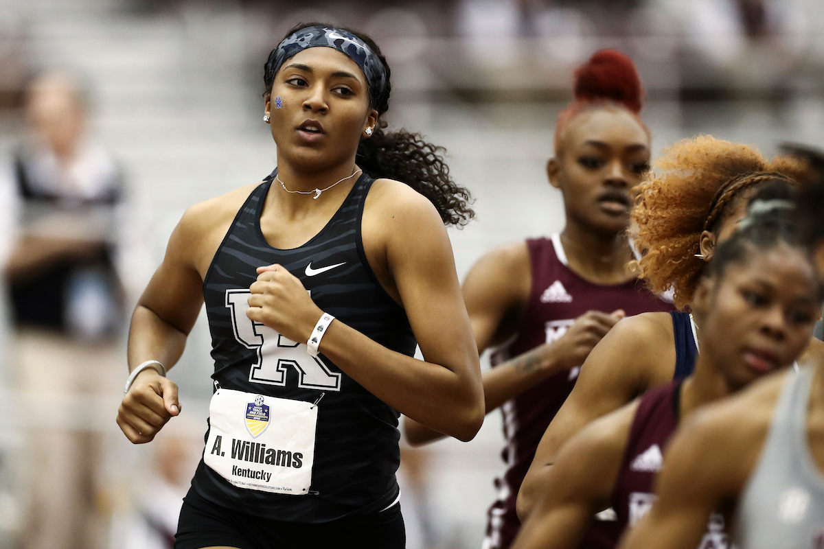 Annika Williams.

2020 SEC Indoors day one.

Photo by Chet White | UK Athletics
