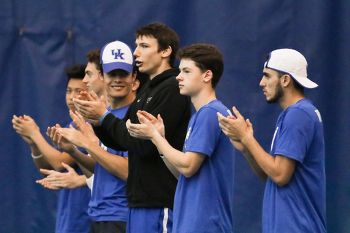 Team. 

Kentucky men's tennis hosts Kennesaw State this Sunday afternoon.

Photo by Eddie Justice | UK Athletics