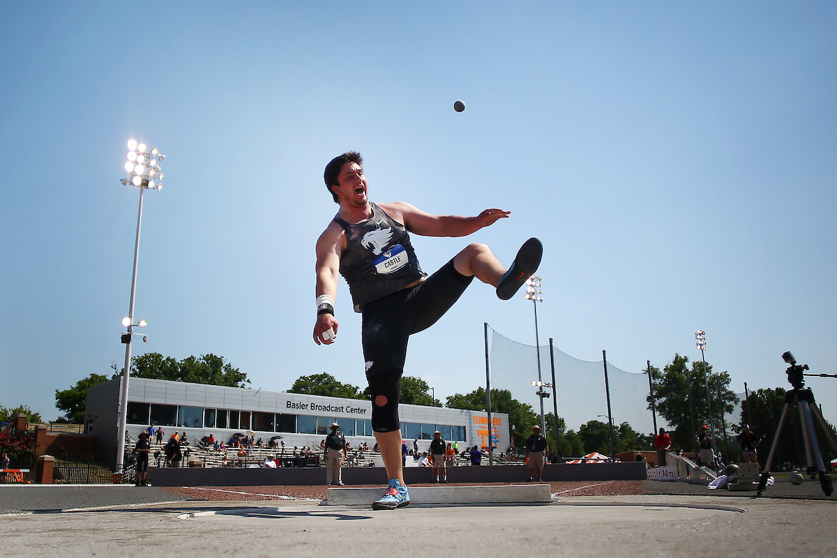 Noah Castle.

Day two of the 2018 SEC Outdoor Track and Field Championships on Saturday, May 12, 2018, at Tom Black Track in Knoxville, TN.

Photo by Chet White | UK Athletics