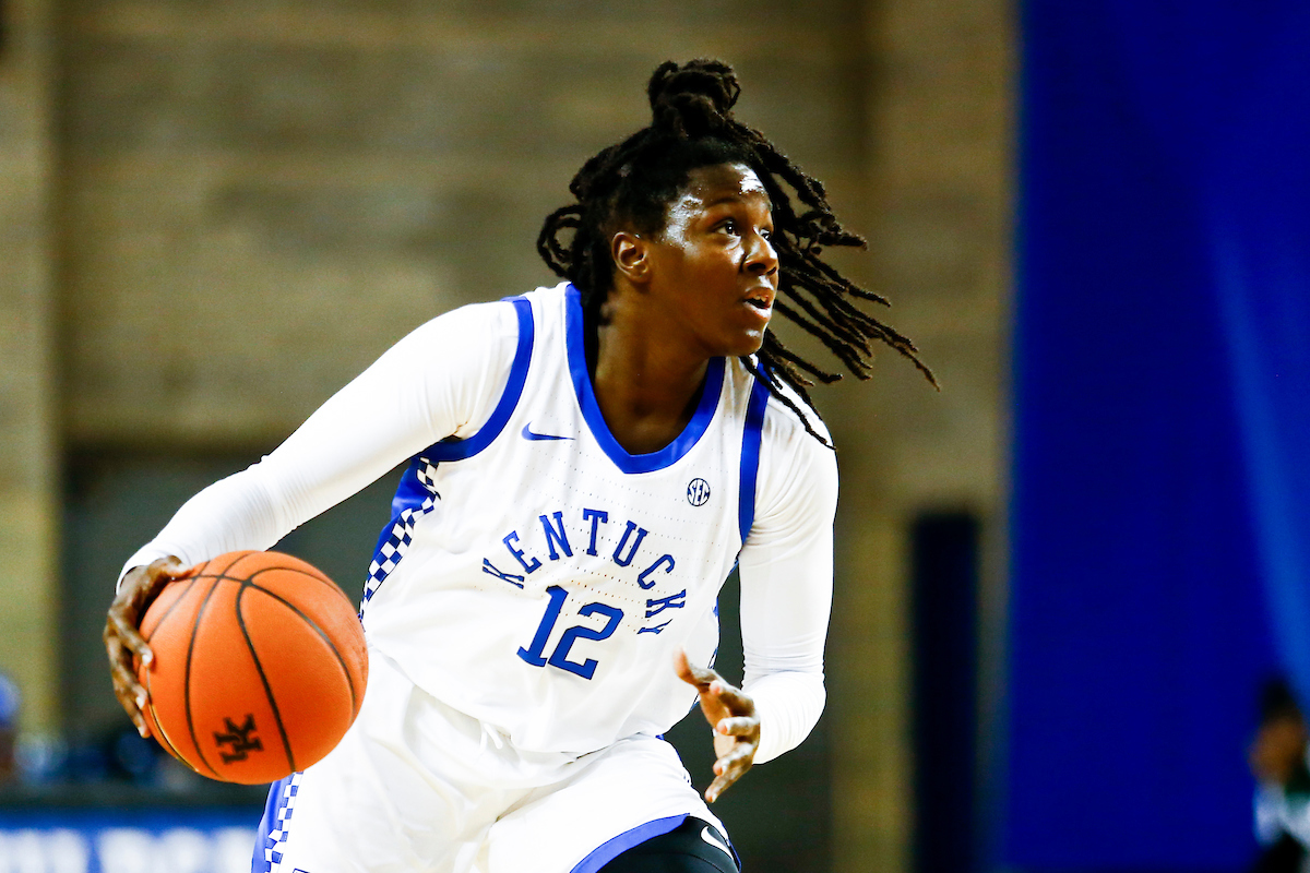 Amanda Paschal.

Kentucky beats Stetson 67-48.

Photo by Hannah Phillips | UK Athletics