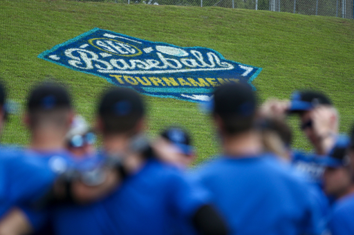 Kentucky Baseball Practice at the 2022 SEC Tournament.

Photo by Sarah Caputi | UK Athletics