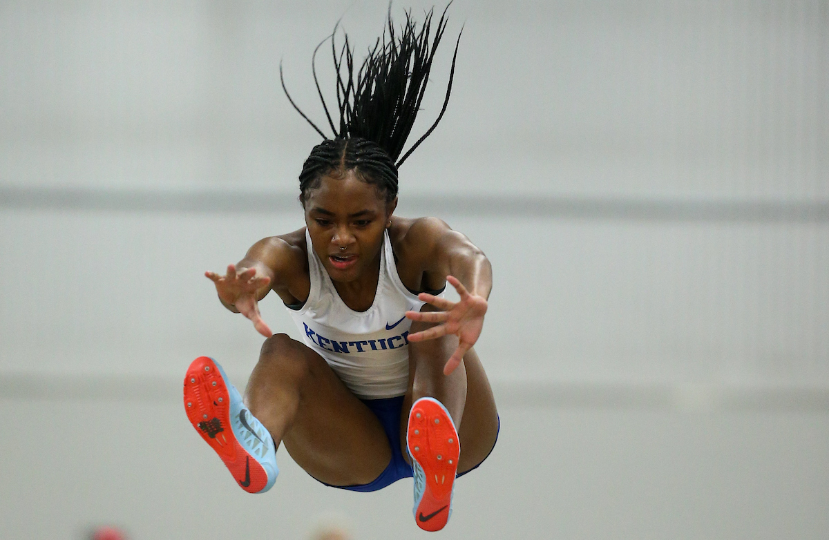 Anthaya Charlton.

Day One of the Jim Green Invitational.

Photo by Abbey Cutrer | UK Athletics