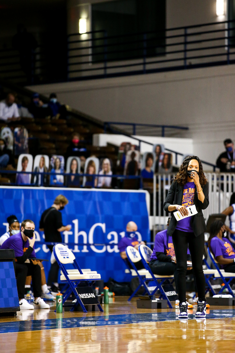 Kyra Elzy. 

Kentucky beat Vandy 80 - 73.

Photo by Eddie Justice | UK Athletics