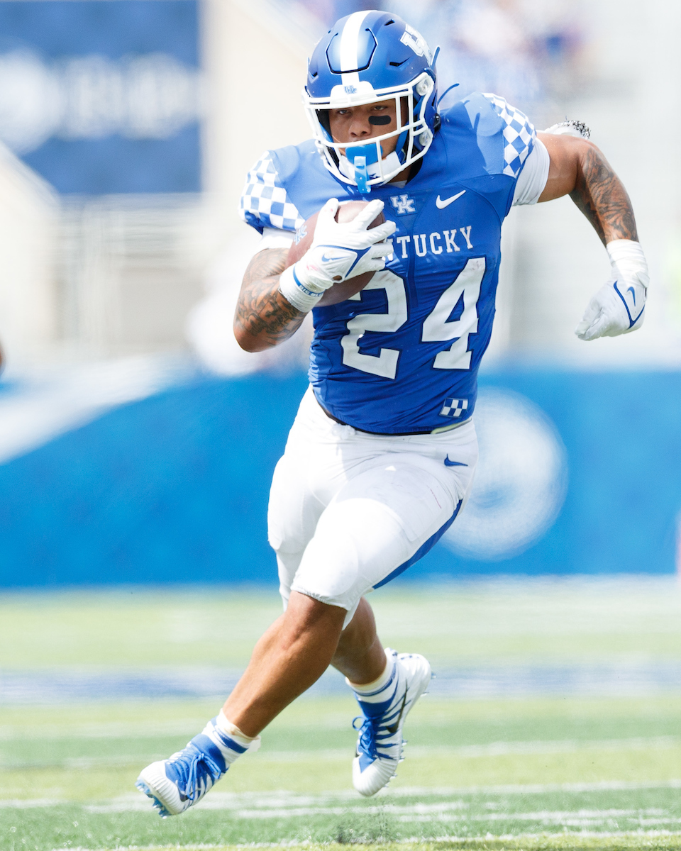 Chris Rodriguez Jr.

UK beat ULM 45-10.

Photo by Elliott Hess | UK Athletics