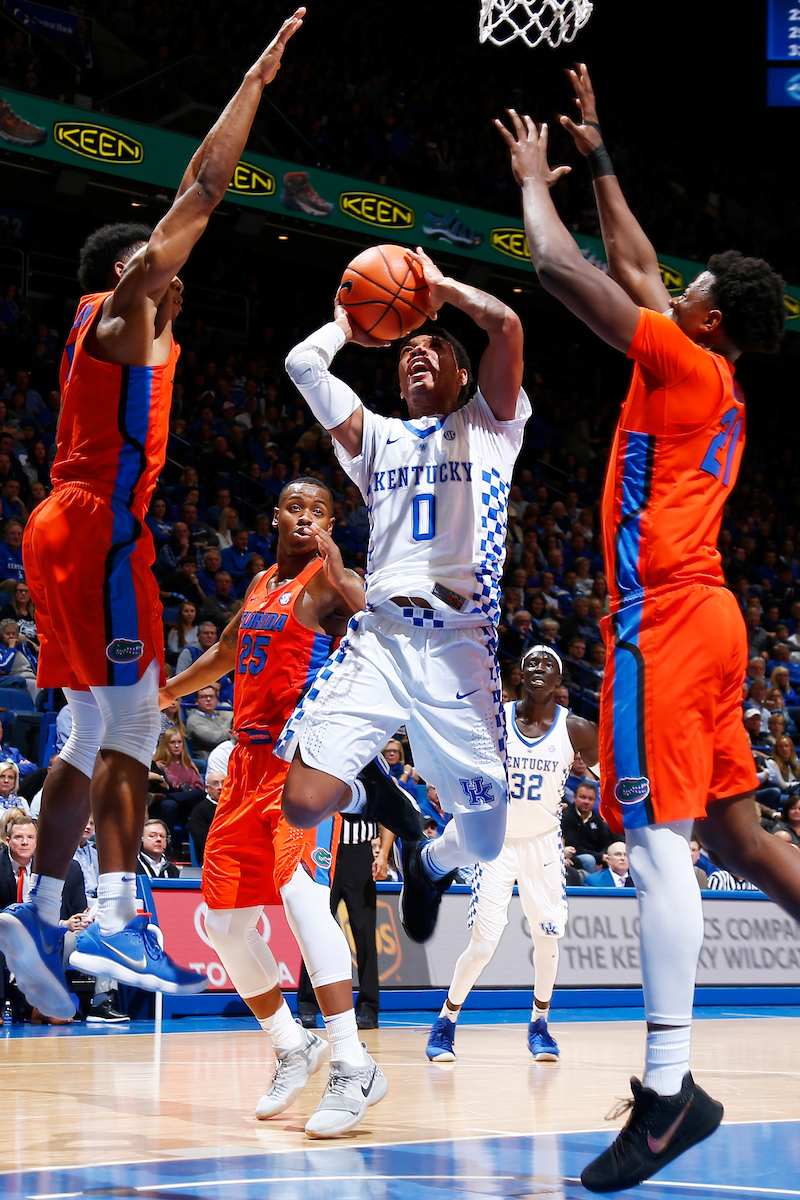 Quade Green.

The University of Kentucky men's basketball team falls to Florida 66-64 on Saturday, January 20, 2018 at Rupp Arena in Lexington, Ky.

Photo by Quinn Foster I UK Athletics