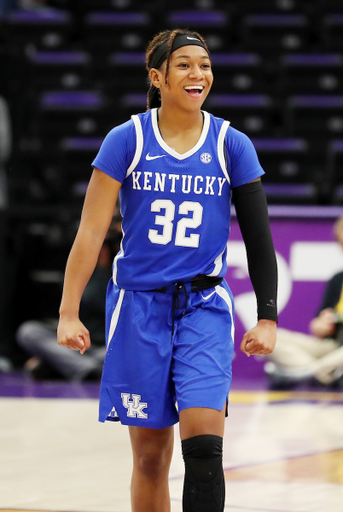 Jaida Roper

Kentucky Women's Basketball beat LSU 64-60. 

Photo by Britney Howard  | UK Athletics