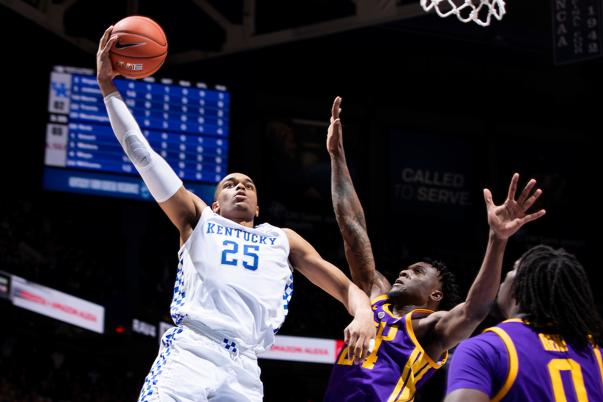 PJ Washington.

UK falls to LSU 73-71.

Photo by Chet White | UK Athletics