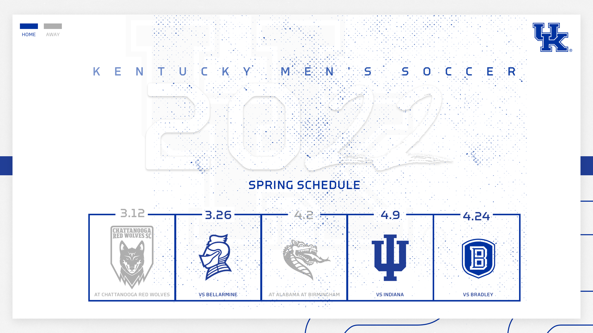 Kentucky Men’s Soccer Announces 2022 Spring Schedule UK Athletics