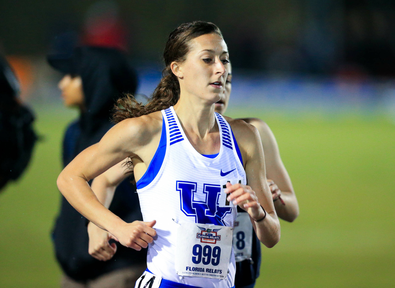 The Kentucky Wildcats compete in the Florida Relays on Friday, March 30, 2018 in Gainesville, Fla. (Photo by Matt Stamey)  