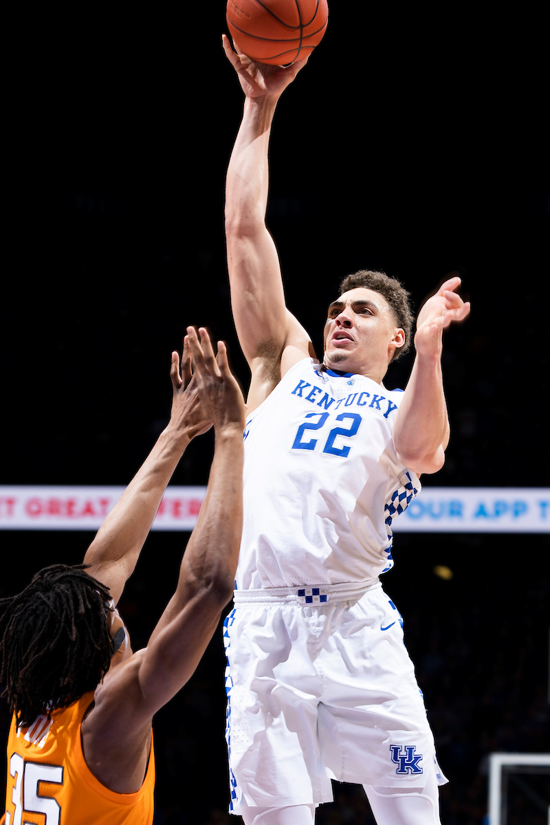 Reid Travis.

Kentucky beat Tennessee 86-69.

Photo by Chet White | UK Athletics