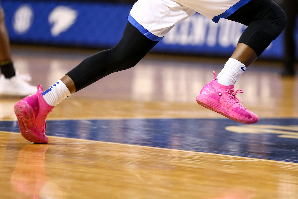 Shoes. 

Kentucky beat Mississippi State 73-62.

Photo by Eddie Justice | UK Athletics