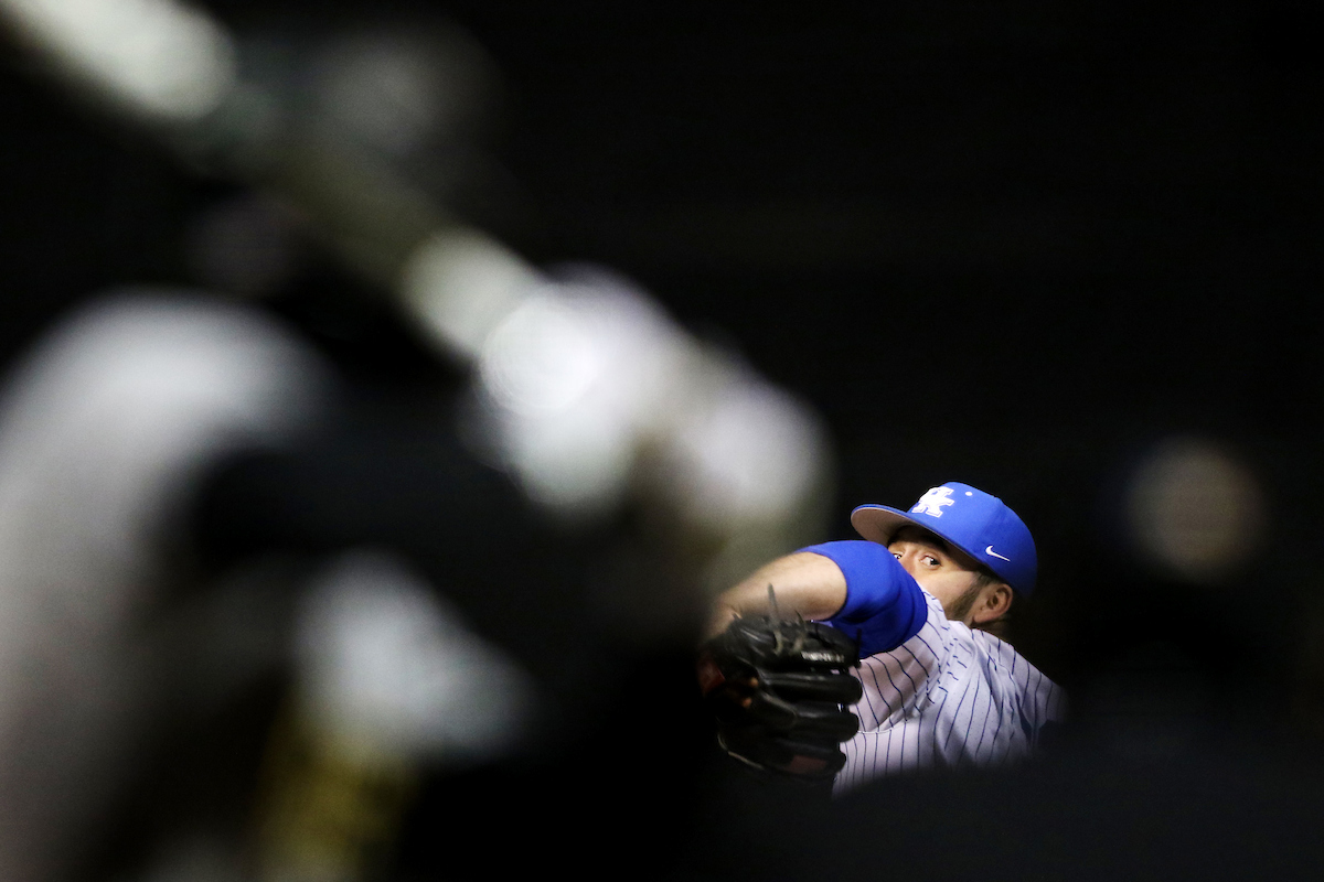 The University of Kentucky baseball team falls to NKU on Wednesday, March 7th, 2018, at Cliff Hagan Stadium in Lexington, Ky.

Photo by Quinn Foster I UK Athletics