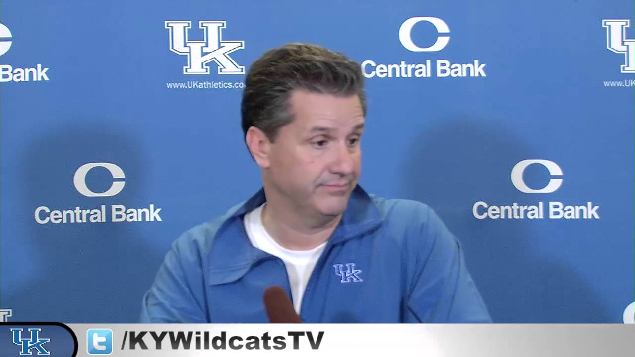 Kentucky Wildcats TV: Coach Calipari Pre-Morehead State Press Conference