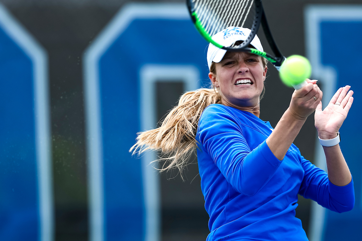 Ellie Eades.

Kentucky vs Mississippi State women’s tennis.

Photo by Eddie Justice | UK Athletics