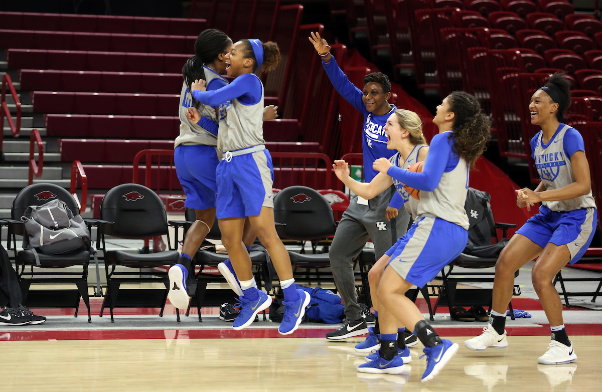 Jaida Roper

The University of Kentucky women's basketball team practices at Bud Walton Arena on Monday, January 29, 2018.
Photo by Britney Howard | UK Athletics