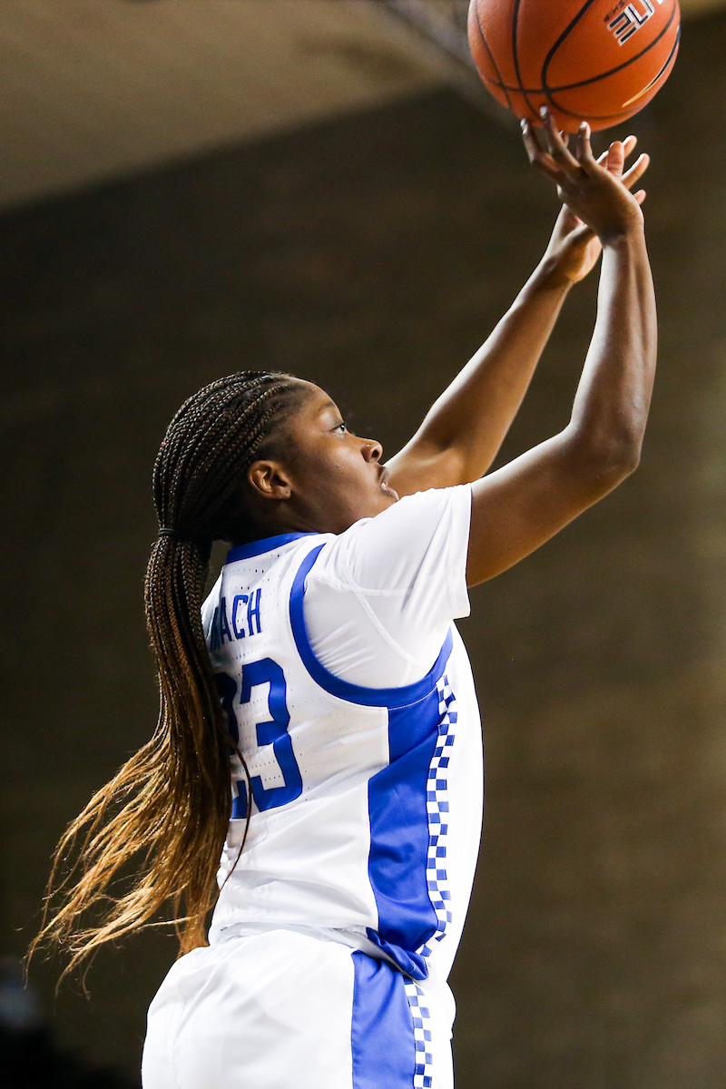 Kameron Roach.

Kentucky beats Wofford 98-37.

Photo by Hannah Phillips | UK Athletics