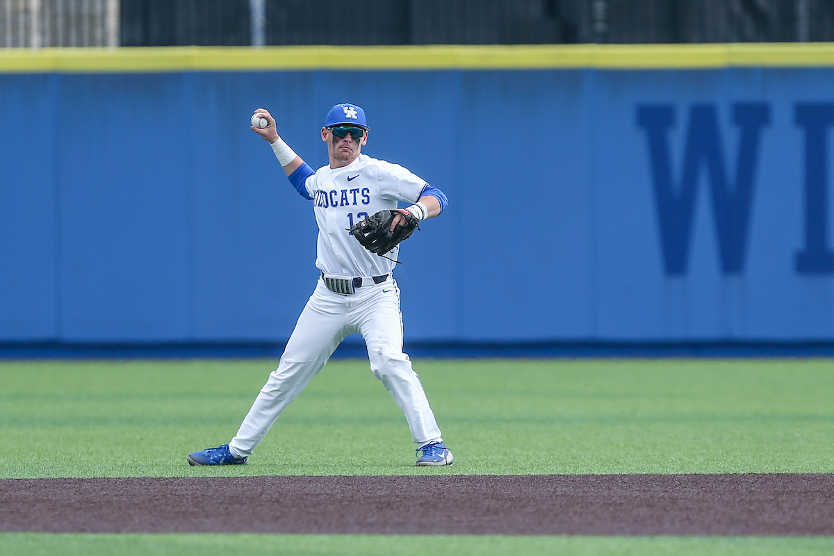 Chase Estep.

Kentucky beats Alabama 11 - 0.

Photo by Sarah Caputi | UK Athletics