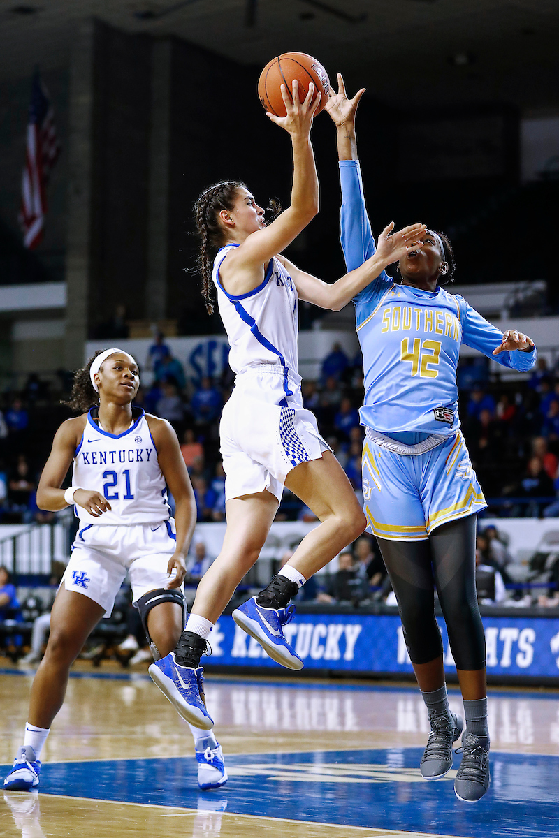 Maci Morris.

UK women's basketball beat Southern 91-41.

Photo by Chet White | UK Athletics