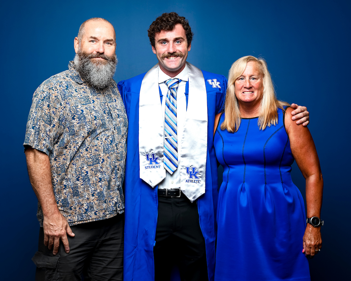 Daniel Blake.

May 2022 CATS graduation.

Photo by Eddie Justice | UK Athletics