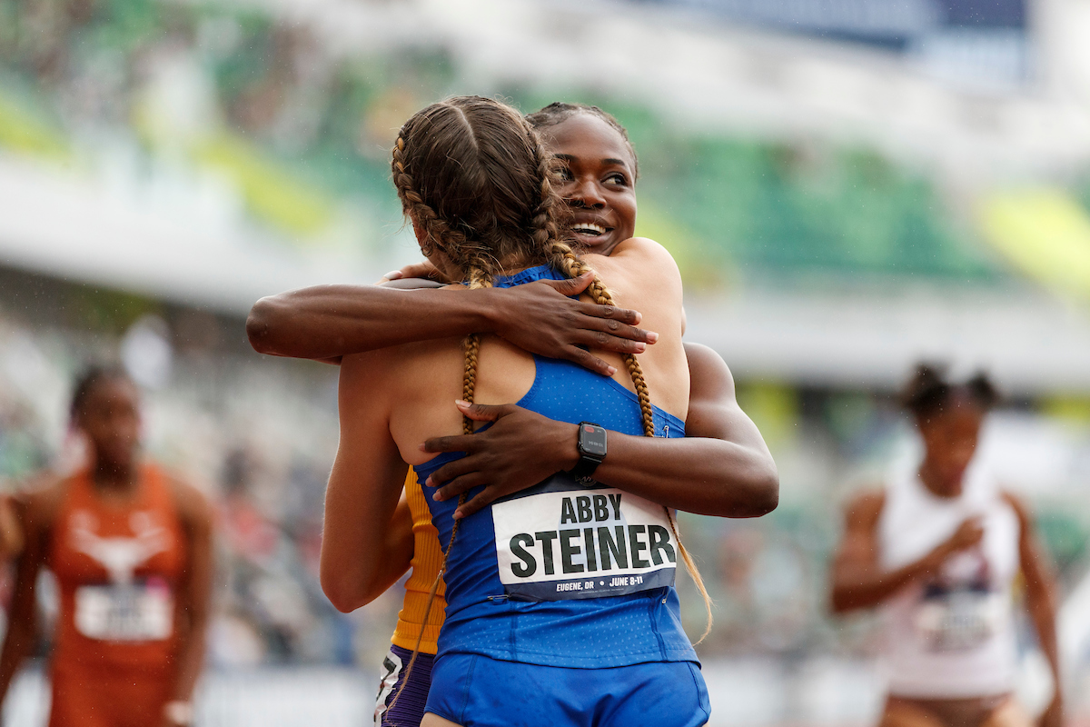 Abby Steiner.

Day Four. The UK women’s track and field team placed third at the NCAA Track and Field Outdoor Championships at Hayward Field in Eugene, Or.

Photo by Chet White | UK Athletics