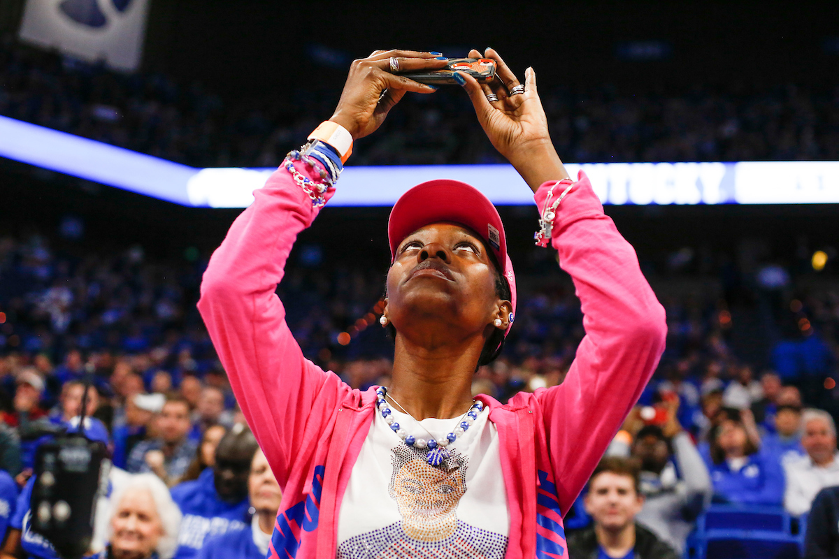 Fan.

Kentucky beat Utah 88-61 on Saturday, December 15, 2018, in Lexington's Rupp Arena.

Photo by Maddie Baker | UK Athletics