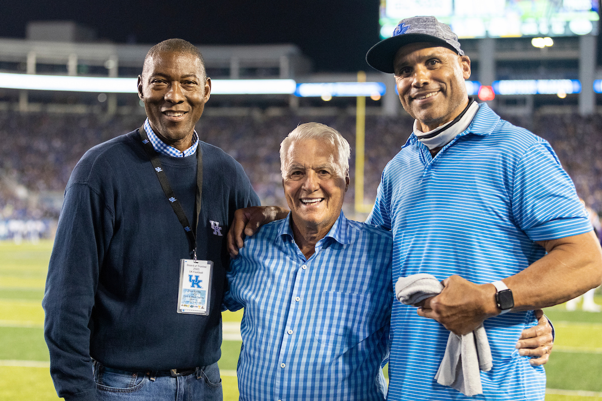 Derek Ramsey.

UK beat LSU 42-21.

Photo by Grant Lee | UK Athletics