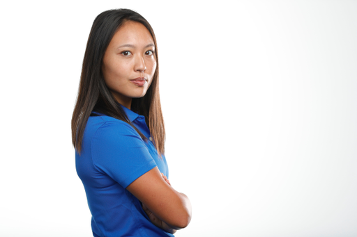 Josephine Chang.

Womenâ??s Golf Photo Day.

Photo by Chet White | UK Athletics