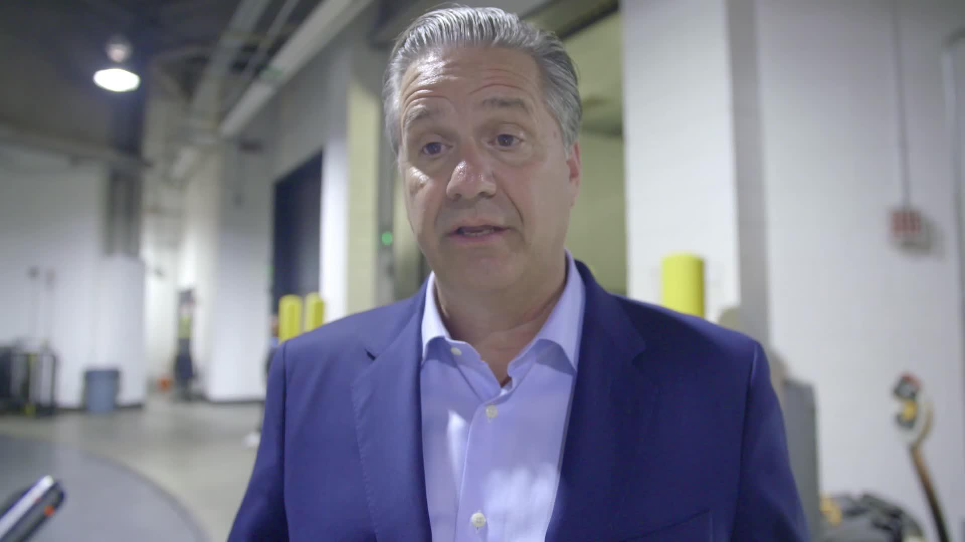 MBB: Calipari at the NBA Draft