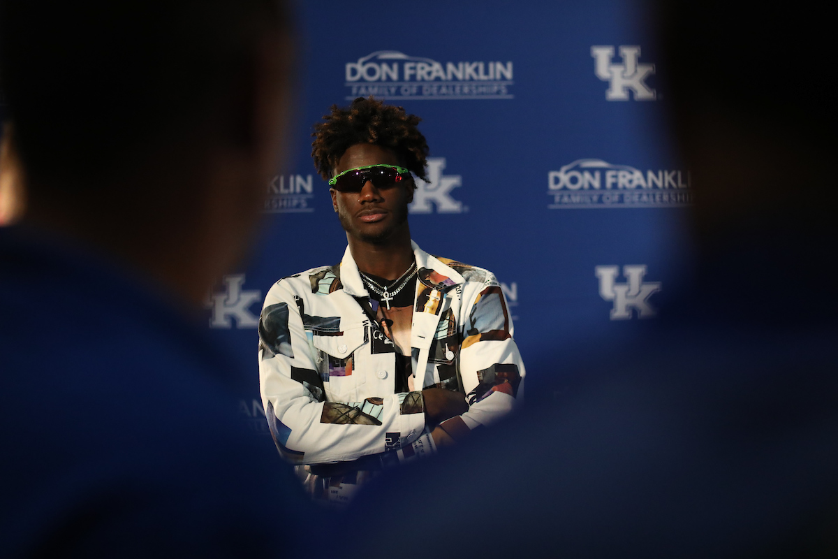 Kahlil Whitney.

2019 Big Blue Madness

Photo by Chet White | UK Athletics