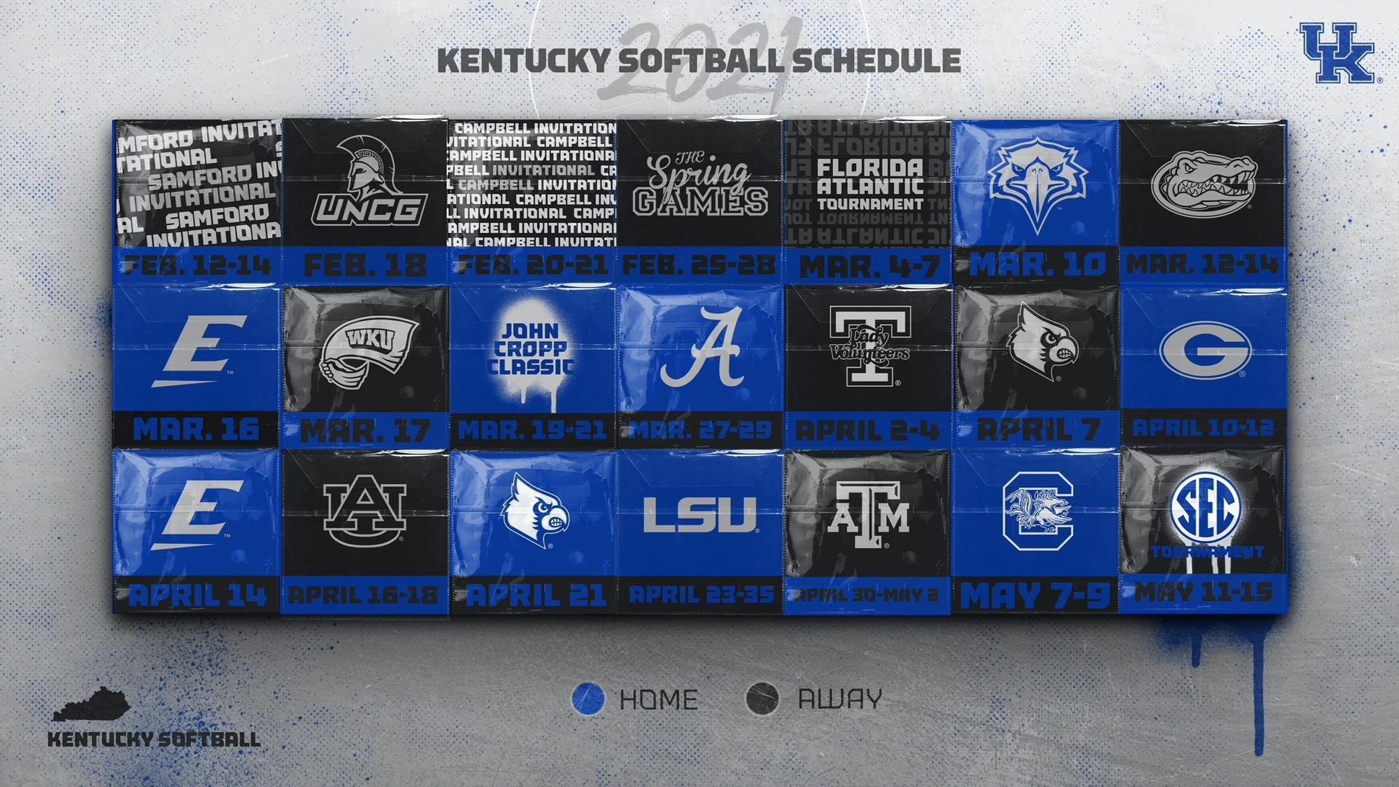Rachel Lawson, Kentucky Softball Announce 2021 Schedule