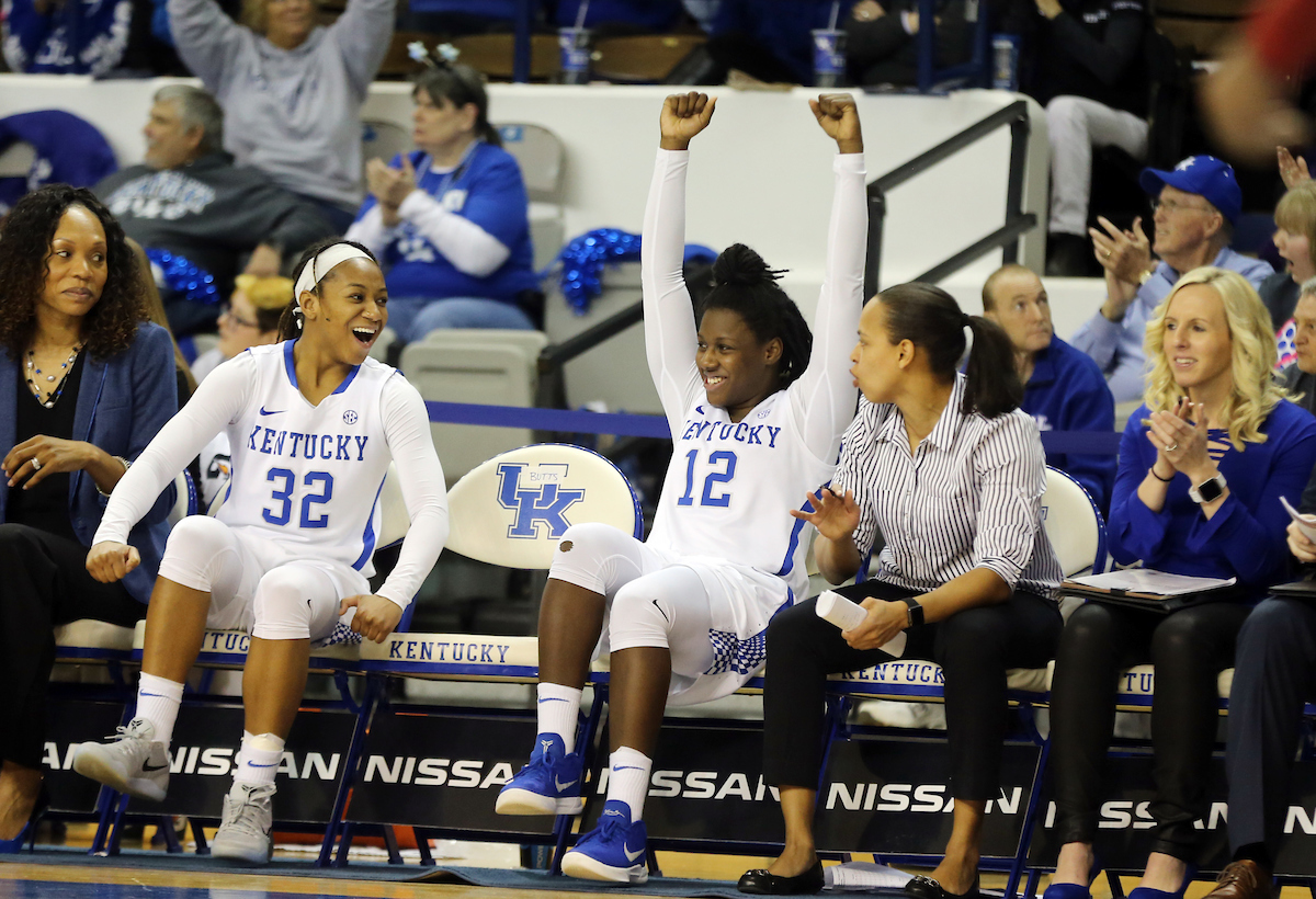 Amanda Paschal
The University of Kentucky women's basketball team defeats Alabama on Thursday, January 25, 2018 at Memorial Coliseum. 

Photo by Britney Howard | UK Athletics
