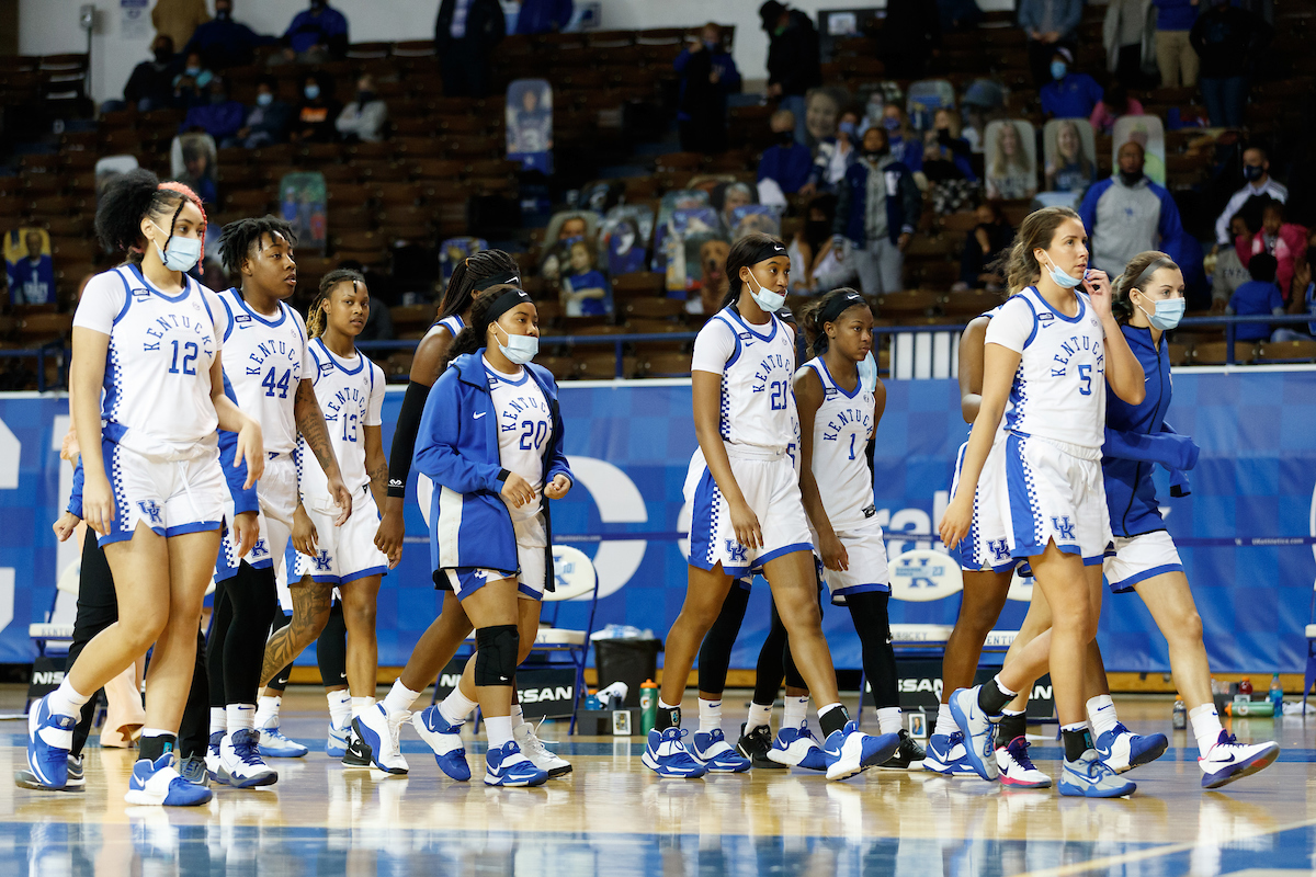 Team.

Kentucky falls to South Carolina 75-70.

Photo by Elliott Hess | UK Athletics