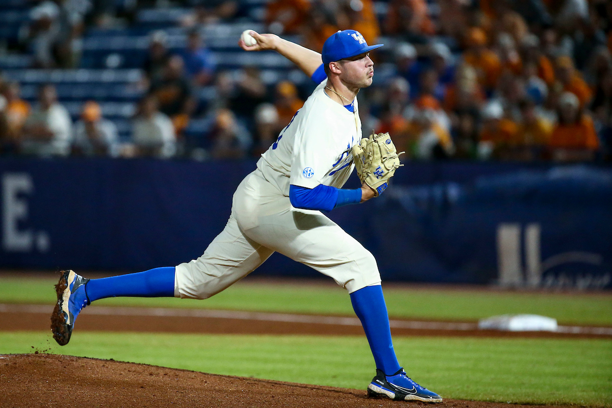 Magdiel Cotto.

Kentucky loses to Tennessee 2-12.

Photo by Sarah Caputi | UK Athletics