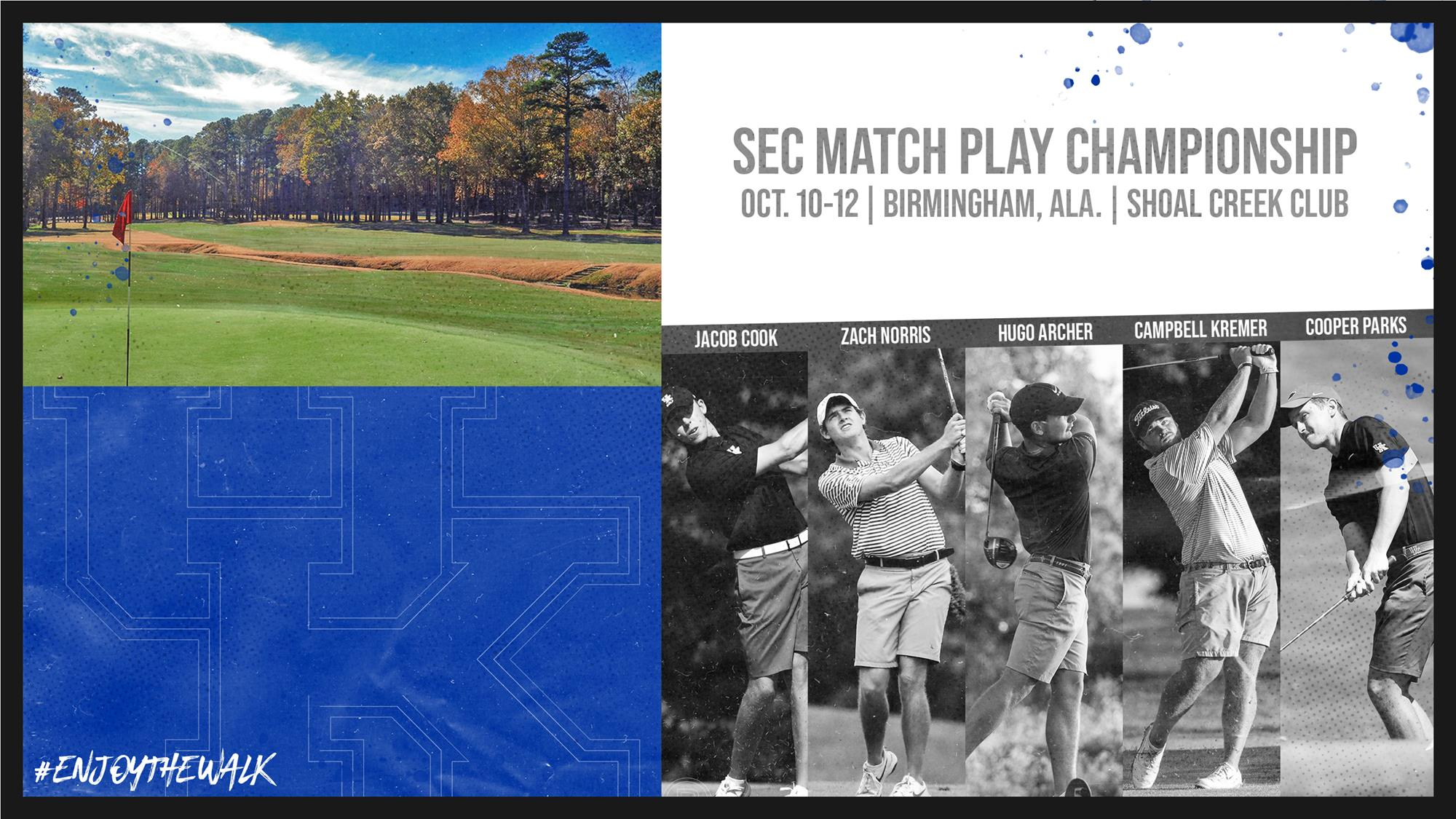 Kentucky Men’s Golf to Compete in Inaugural SEC Match Play