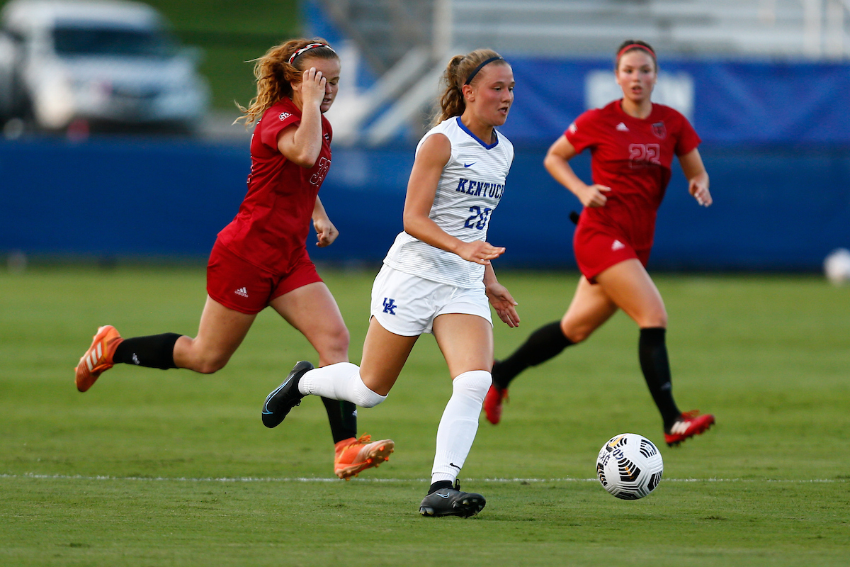 Ulfa Ulfarsdottir. 

Kentucky beats Louisiana Lafayette 5-0. 

Photo By Barry Westerman | UK Athletics